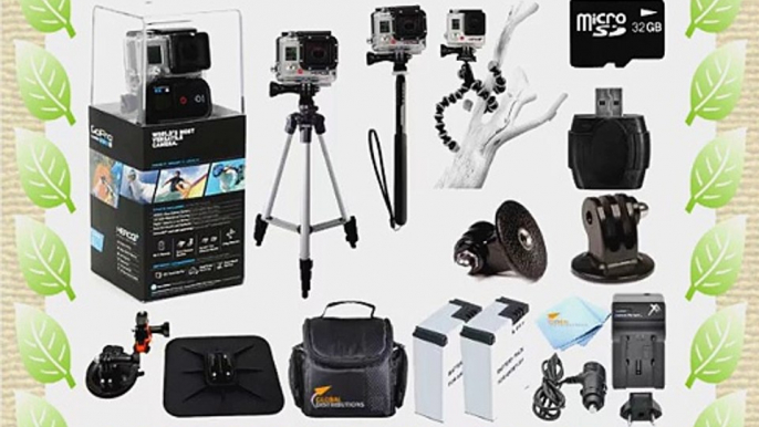 GoPro Hero3  Black Edition Pro Car Mount Kit: Kit Includes Dashboard Mount   Windshield Mount