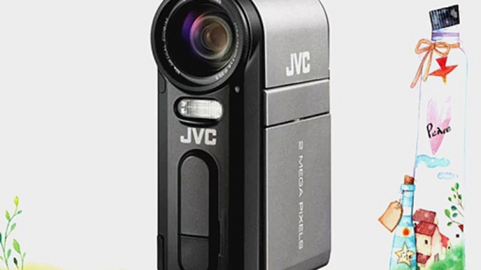 JVC Everio GZMC100 2MP 4 GB Microdrive Camcorder w/10x Optical Zoom