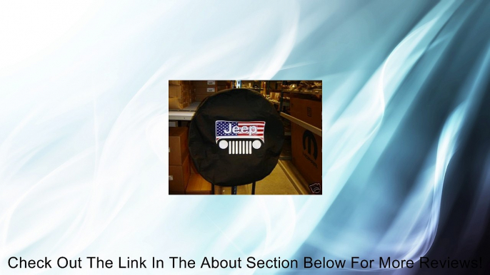 JEEP Spare Tire Cover TJ,JK Wrangler, KJ Liberty 29" Review