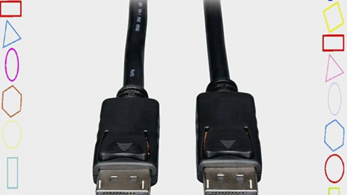 Tripp Lite DisplayPort Cable with Latches (M/M) 100-ft.(P580-100)