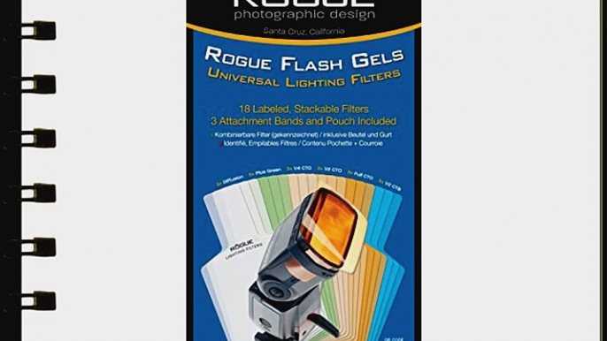 Rogue Photographic Design ROGUEGEL-CC Flash Gels Color Correction Filter Kit