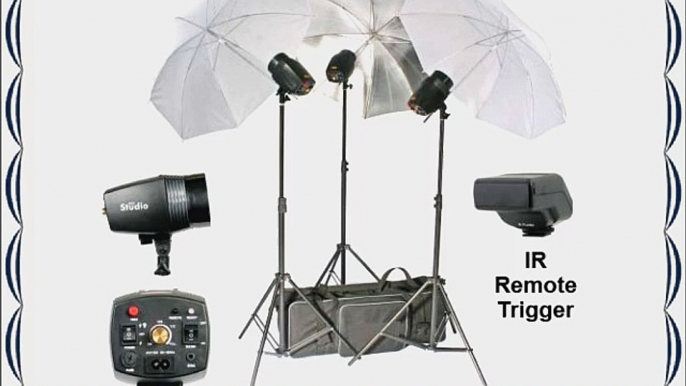 RPS RSSBSLK3 480ws 3x160ws Monolight Studio Kit With Bag