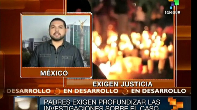 México: padres de normalistas de Ayotzinapa liderarán marcha de hoy