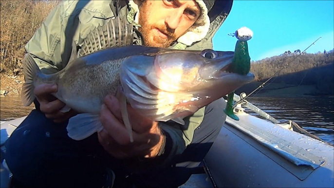 Séjours de pêche en Midi-Pyrénées : carnassiers hiver 2014/2015.