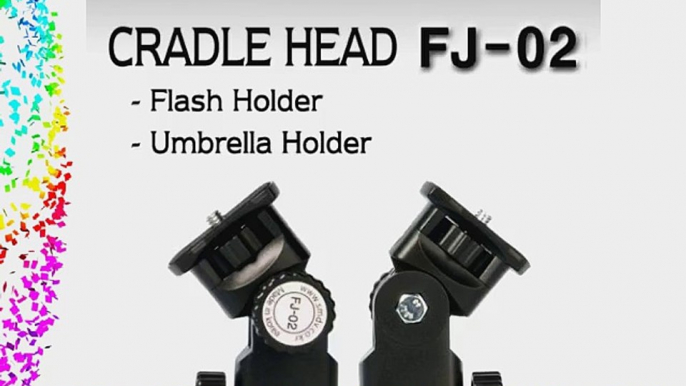 Umbrella Mount Bracket Holder Mount Cradle Head for use with Flash Light Stand Godox or Cheetah