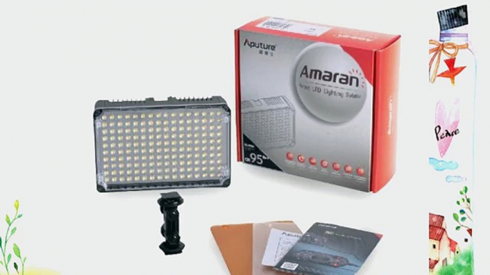 EACHSHOT Aputure Amaran AL-H160 CRI95  Amaran 160 LED Video Light On Camera LED Light