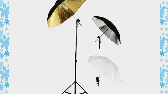 Photography Photo Studio Flash Mount Umbrellas Kit Three Umbrellas By Fancierstudio Fan UB1