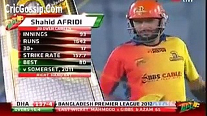 World Biggest Six Of Shahid Afridi Of 230 Metre 2013 - Best Of Twenty Twenty Cricket!