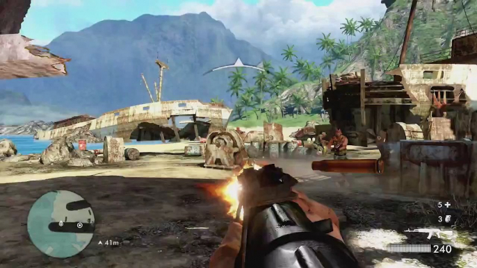 Extrait / Gameplay - Far Cry 3 (Extrait Gameplay 360)