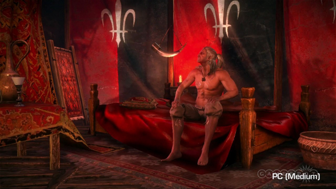 Extrait / Gameplay - The Witcher 2 Enhanced Edition (Comparaison Vidéo PC / Xbox 360)