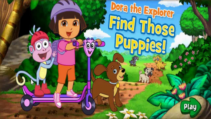 Dora's Find Those Puppies - Dora Game Movie - Dora The Explorer