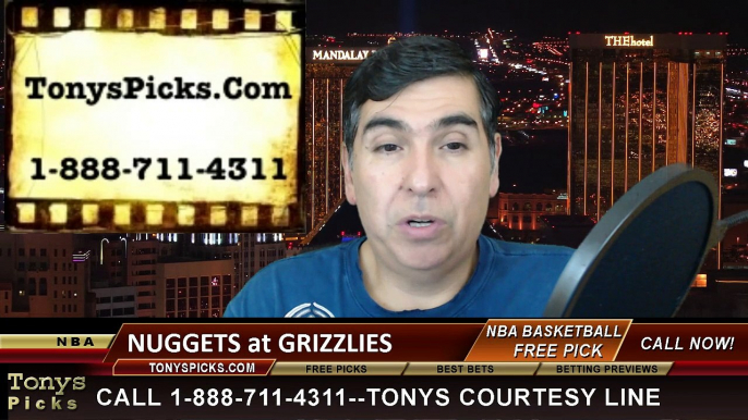 Memphis Grizzlies vs. Denver Nuggets Free Pick Prediction NBA Pro Basketball Odds Preview 1-29-2015