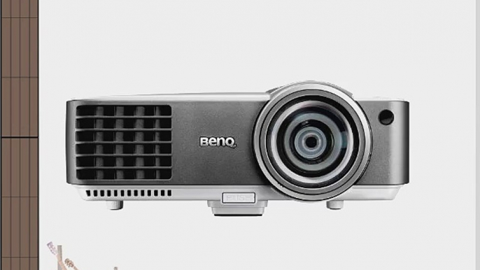 BenQ MW814ST 2500 Lumen WXGA Short Throw 3D DLP Projector