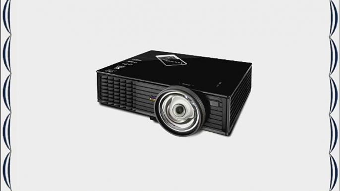 ViewSonic PJD6683WS WXGA 1280x800 DLP Projector 3000 ANSI Lumens 15000:1 Contrast Ratio - Black