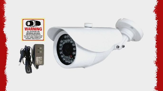 Evertech Cctv Infrared Security Cameras - 30 Ir Led(82ft Night Vision) Cctv Camera 1/3 Inch