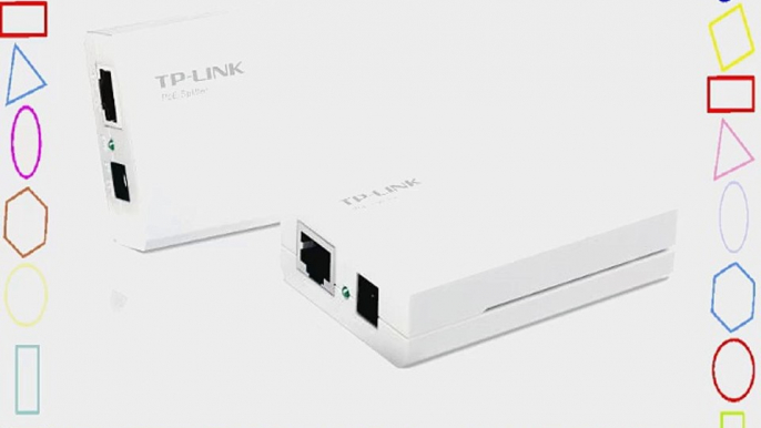 TP-LINK TL-POE200 Power over Ethernet Adapter Kit 1 Injector 1 Splitter up to 100 meters (325