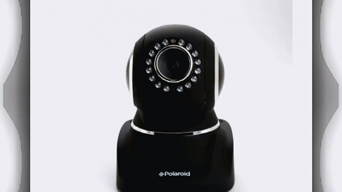 Polaroid IP300B Wireless Network Surveillance Indoor IP Camera with Remote Control Pan/Tilt