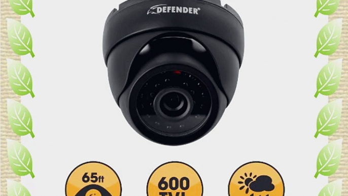 Defender Sentinel 8CH 500GB Smart Security DVR Including 8 Ultra Hi-Res Indoor/Outdoor Cameras