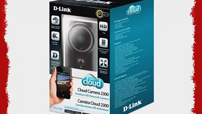 D-Link POE Business Outdoor HD Day/Night Network Surveillance Camera with mydlink-Enabled (DCS-2310L)