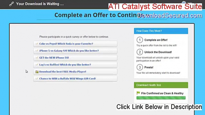 ATI Catalyst Software Suite (Windows XP 32-bit) Download (Legit Download)