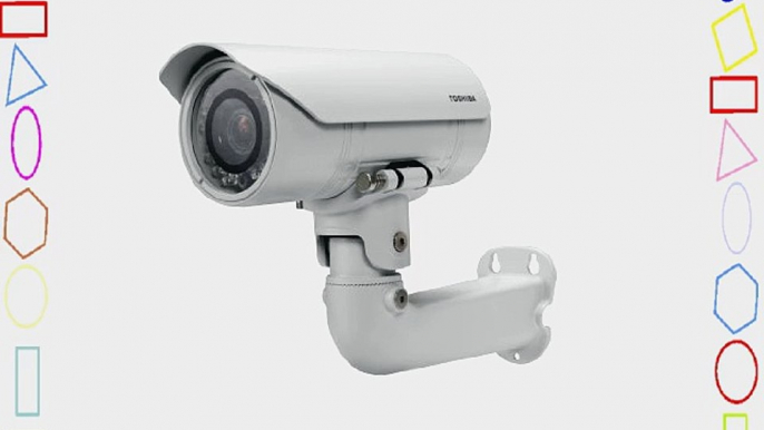 Toshiba IK-WB80A 2 MP POE IP/Network Bullet Camera for Indoor and Outdoor Use with Built-In