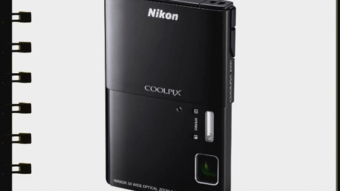 Nikon COOLPIX S100 16 MP CMOS Digital Camera with 5x Optical Zoom NIKKOR ED Glass Lens and