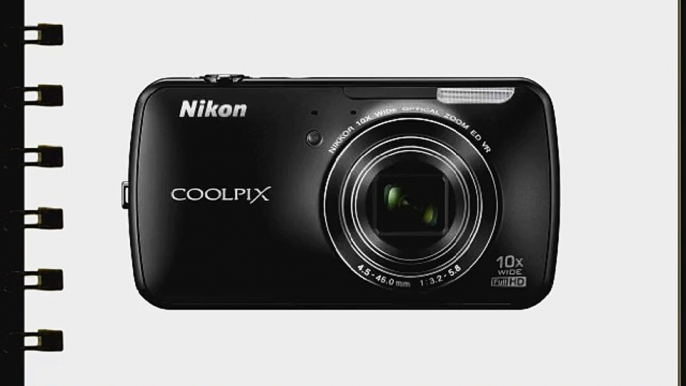 Nikon COOLPIX S800c 16 MP Digital Camera with 10x Optical Zoom and built-in Android Operating