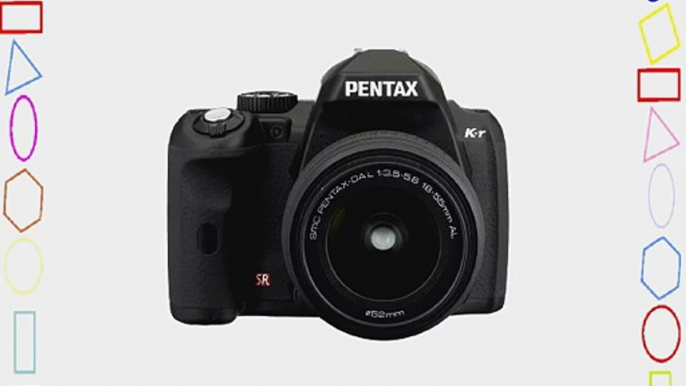 Pentax K-r 12.4 MP Digital SLR Camera with 3.0-Inch LCD and 18-55mm f/3.5-5.6 Lens (Black)