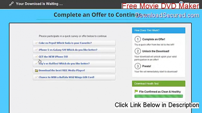 Free Movie DVD Maker Keygen (Legit Download)