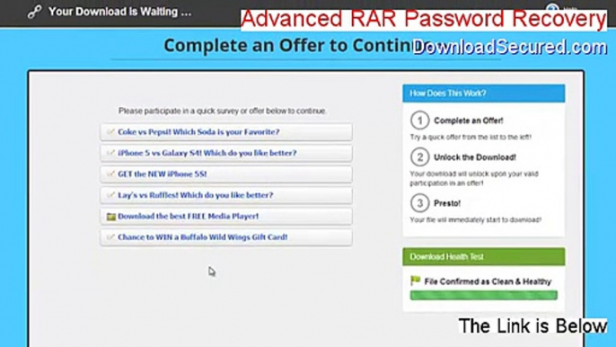 Advanced RAR Password Recovery Crack [Download Here]