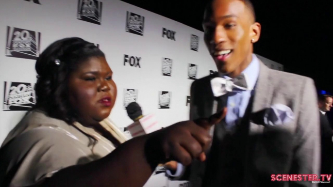 GABOUREY SIDIBE Interview at The Golden Globes 2014!