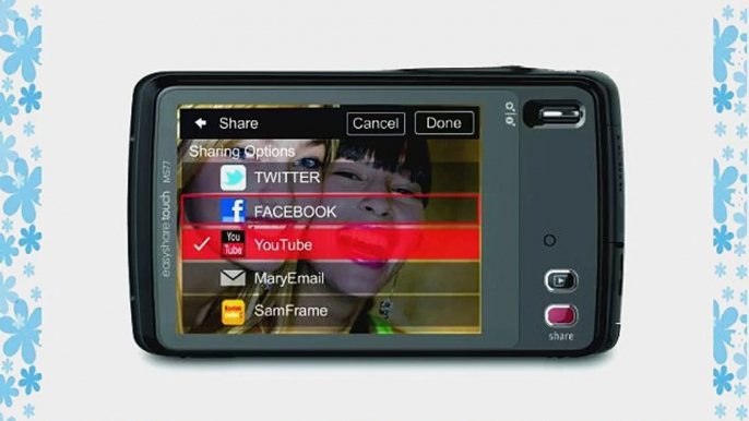 Kodak EasyShare Touch M577 14 MP Digital Camera with 5x Optical Zoom and 3-Inch LCD Touchscreen