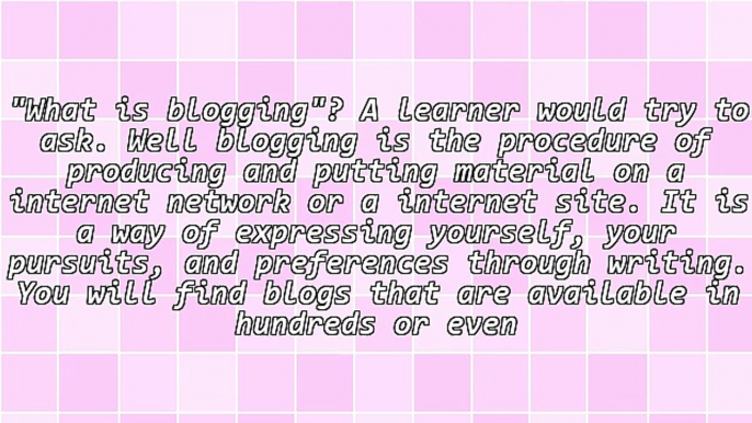 What Is Blogging: Would Running A Blog Provide You With Big Profits?