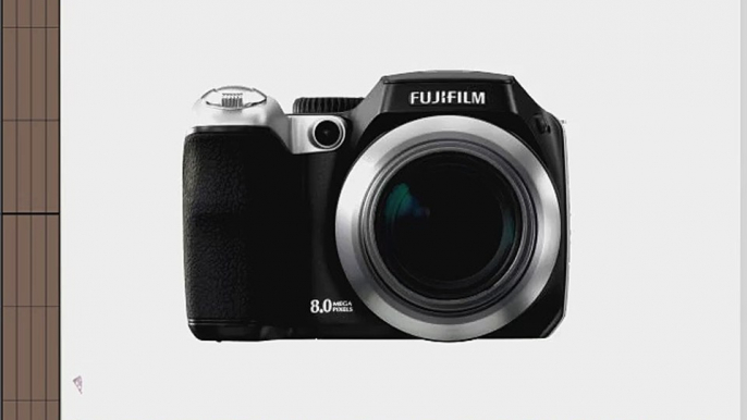 Fujifilm Finepix S8000fd 8MP Digital Camera with 18x Optical Image Stabilization