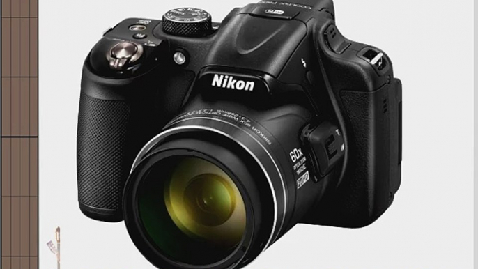 Nikon COOLPIX P600 16.1 MP Wi-Fi CMOS Digital Camera with 60x Zoom NIKKOR Lens and Full HD