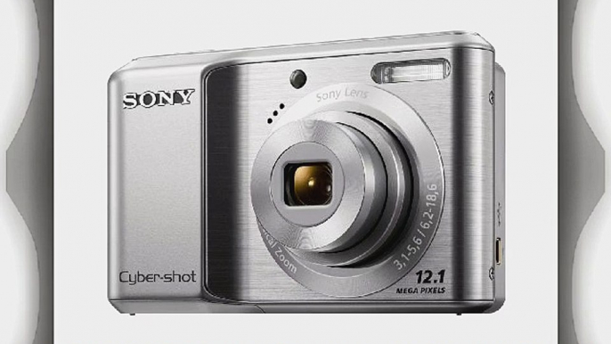 Sony DSC-S2100 12.1MP Digital Camera with 3x Optical Zoom with Digital Steady Shot Image Stabilization