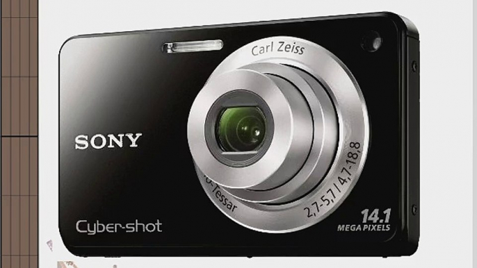 Sony Cyber-Shot DSC-W560 14.1 MP Digital Still Camera with Carl Zeiss Vario-Tessar 4x Wide-Angle