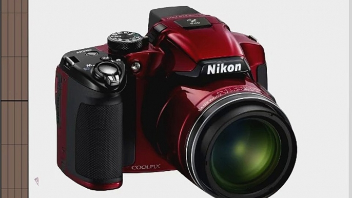 Nikon COOLPIX P510 16.1 MP CMOS Digital Camera with 42x Zoom NIKKOR ED Glass Lens and GPS Record