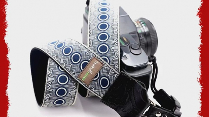 Mimi Green 'Jackson' Designer DSLR Camera Strap