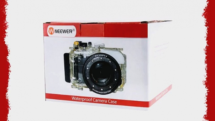 Neewer? 40M 130ft Underwater Housing Waterproof Case 1M Shockproof for Sony NEX-7 (18-55mm)