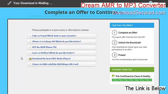 Dream AMR to MP3 Converter Serial (Risk Free Download 2015)