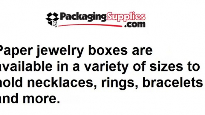 Wholesale Jewelry Boxes - Cardboard Boxes