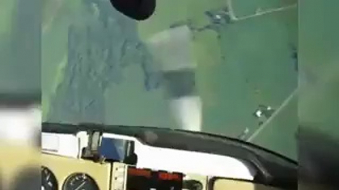 Test Flight Gone Wrong - Pilot Saves Plane