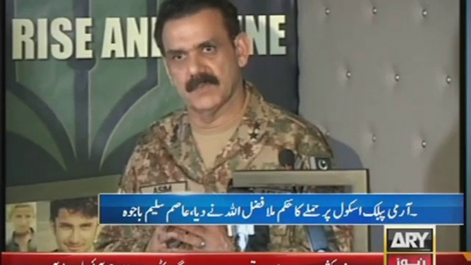 Militant group involved in APS massacre identified DG ISPR