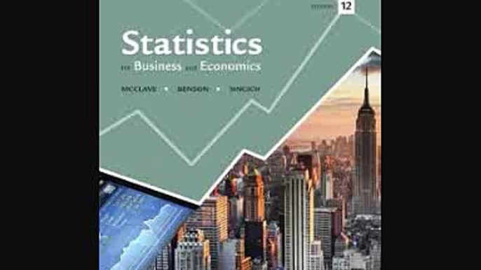 Download Statistics for Business and Economics 12th Edition PDF