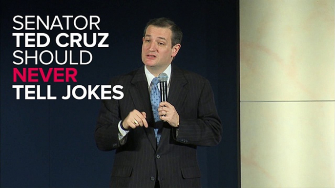 Watch Ted Cruz Make A Painfully Bad Joke About The Internet