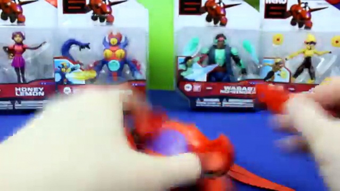 Disney Big Hero 6 Character Unboxing Hiro, Baymax, Go Go Tomago, Wasabi No Ginger, Yokai