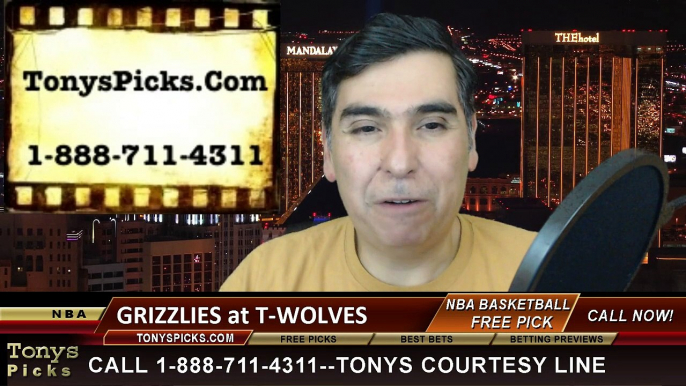 Minnesota Timberwolves vs. Memphis Grizzlies Free Pick Prediction NBA Pro Basketball Odds Preview 2-6-2015