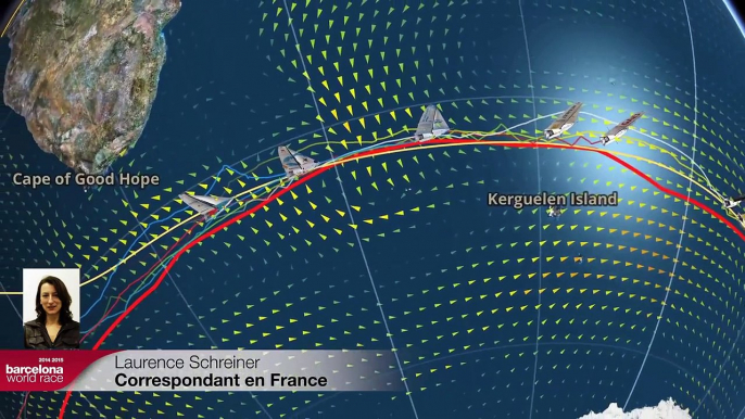 (Français) – le direct du jour 37 – Barcelona World Race