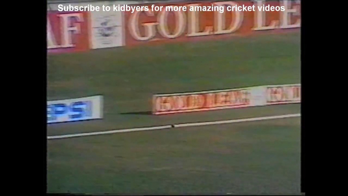 _VERY VERY RARE_ Sachin Tendulkar - 1st Runs in Test Match Cricket!